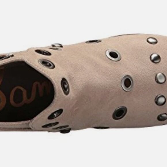 NEW SAM EDELMAN SUEDE ANKLE BOOTIES WOMENS - Picture 5 of 6